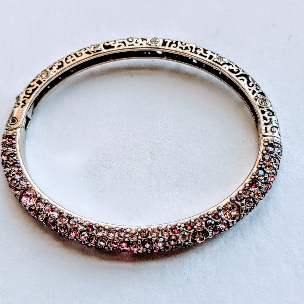 Brighton pink crystal bracelet
